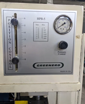 USED 2008 GREENERD PRESSES GREENERD HPB-5 PRESS