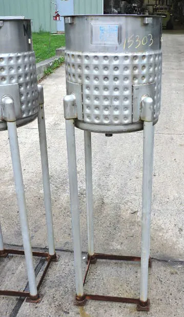 Used 60 GALLON WILL FLO JACKETED TANK 60 GAL Stainless Steel Tanks New Jersey US | Champion Trading Corporation #424602