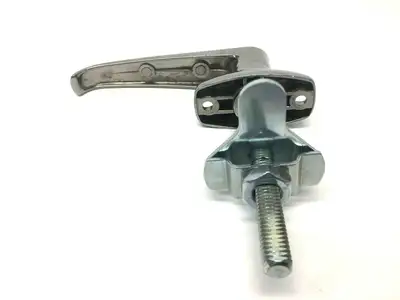 USED 80/20 80/20 CHROME DELUXE DOOR HANDLE 4" LONG