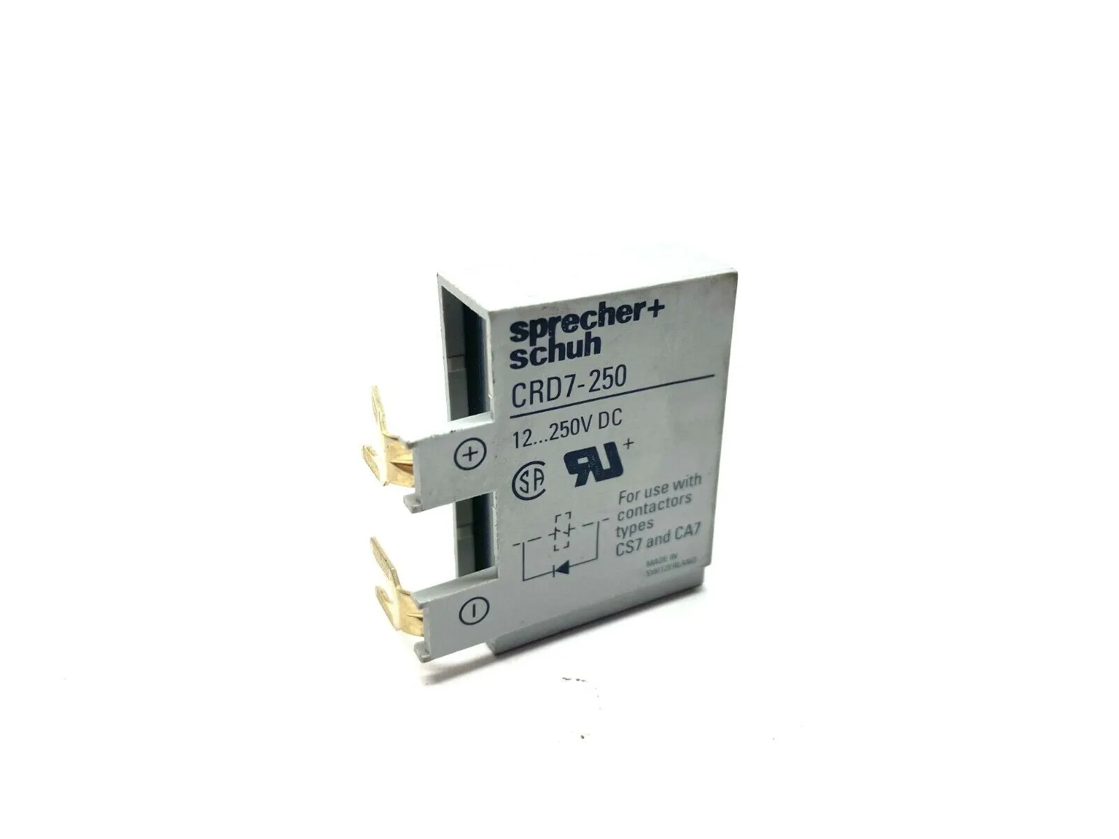 CRD7-250 | Sprecher+Schuh  Surge Suppressor Diode Module - Used