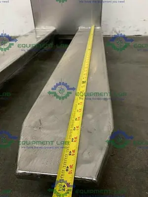 USED ROBUSTO SH1000 MILLIPORE TROLLEY X-1845 HEAVY DUTY STAINLESS STEEL LIFT CART 20"