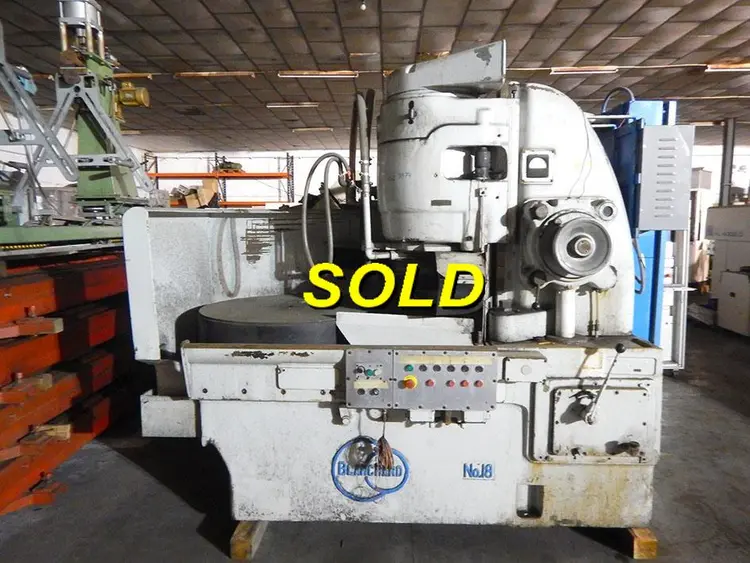 Used BLANCHARD NO18 Reciprocating Surface Grinders BE | Apt International N.V #362030