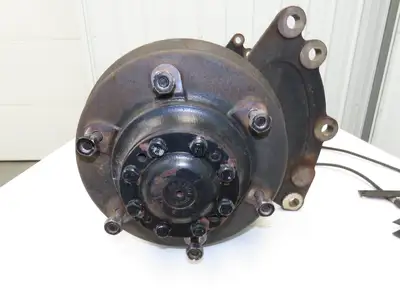Hyster E60Z-33 Forklift Front Dual Wheel Drive Axle Assembly 6-Lug & Park Brake