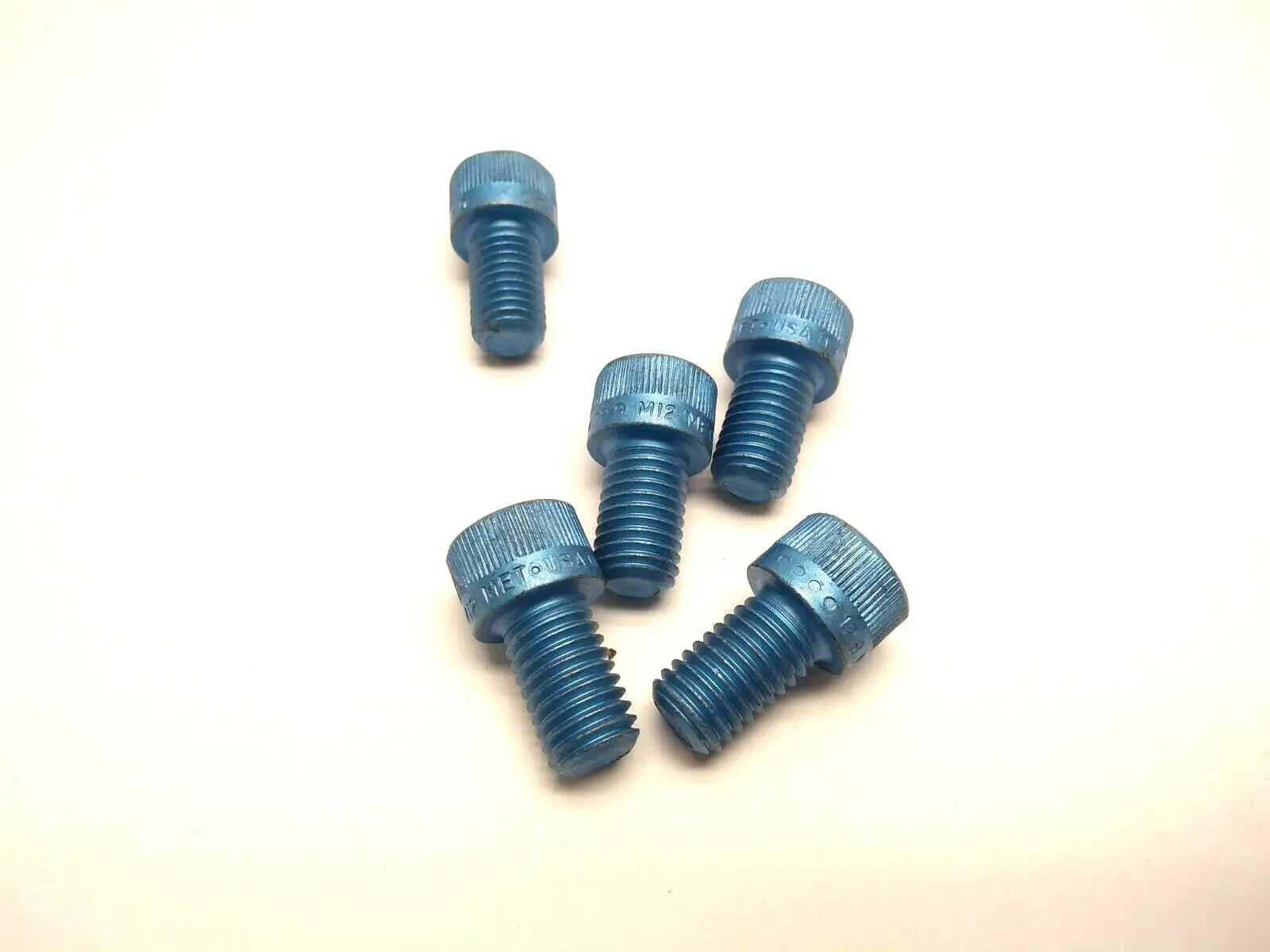 USED ATI ROBOTICS M12X20 SHCS M.BLUE LOT OF 5 PCS