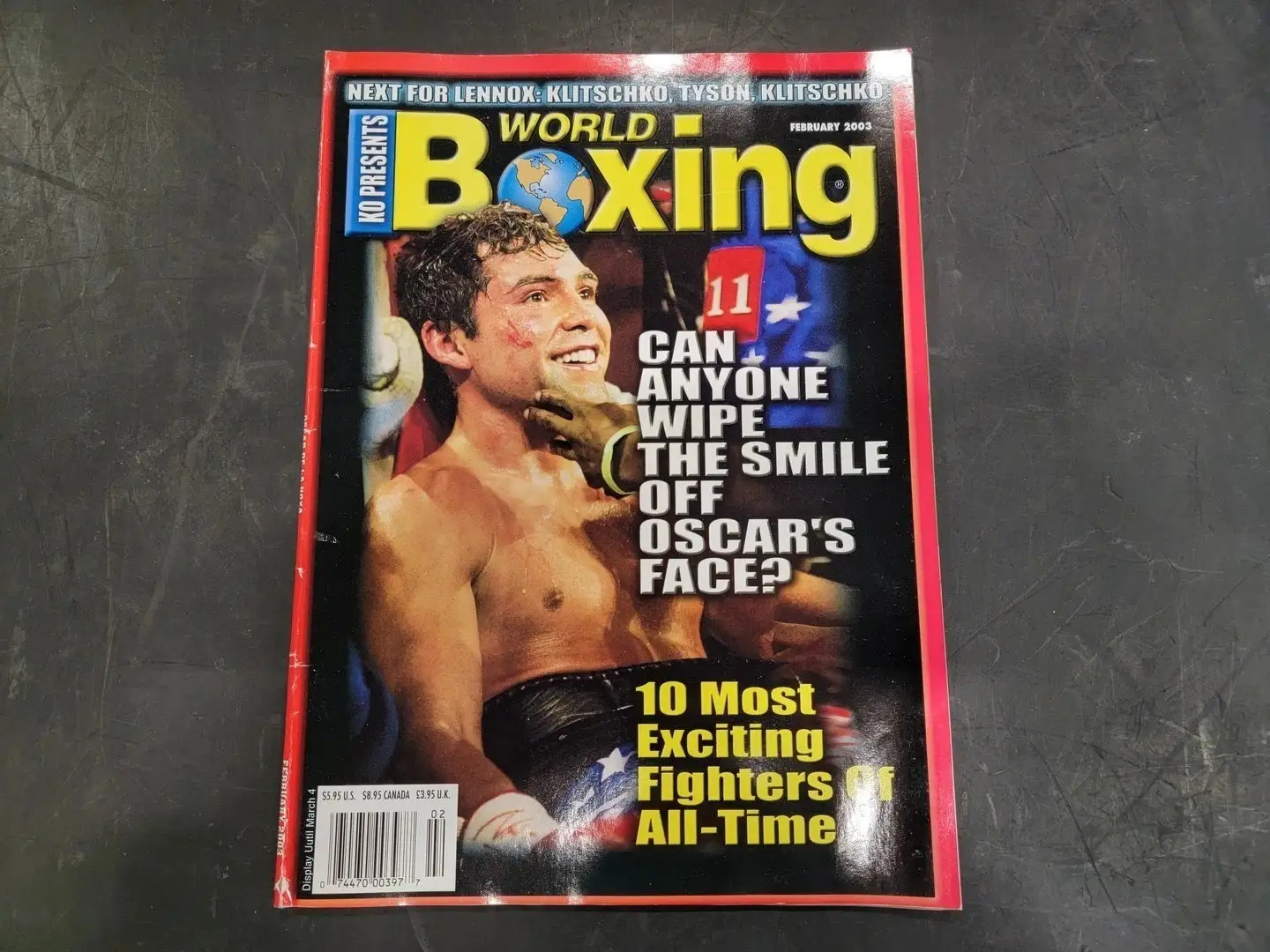 USED WORLD BOXING FEBRUARY 2003