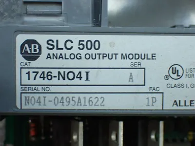 USED ALLENBRADLEY 1746NO4I