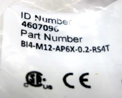 NEW TURCK BI4-M12-AP6X-0.2-RS4T SENSOR BI4M12AP6X02RS4T