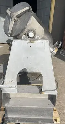 Patterson Kelley Twin Shell Blender Approx. 5 Cu. Ft. Cap. Stainless Steel Construction