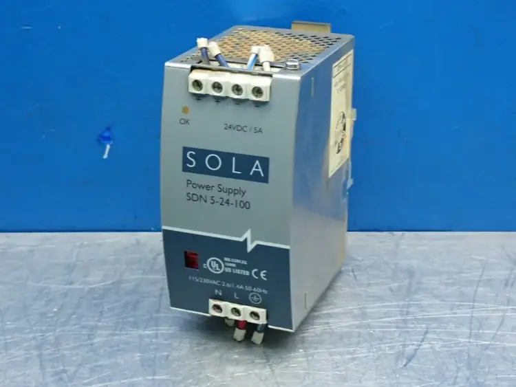 Used SOLA SDN524100 Power Supplies | HGR 24 #738876