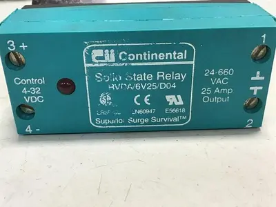 USED CONTINENTAL INDUSTRIES RVDA/6V25/D04