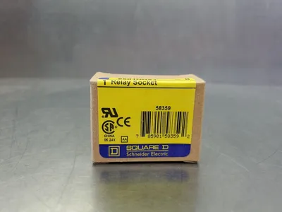 SQUARE D 8501NR51 Ser B RELAY SOCKET BASE. 4C-43