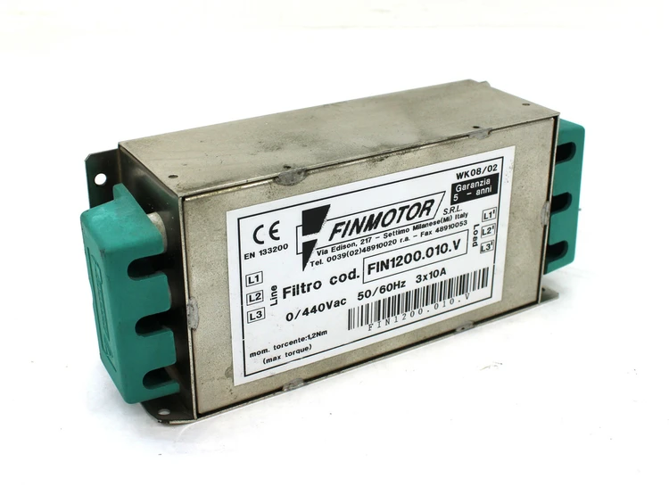Used FINMOTOR FIN1200.010.V Misc Electrical & Power Parts | Industrial Parts R Us Inc. #366727