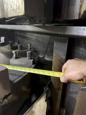 60" GRAY CNC VERTICAL TURRET LATHE. STOCK # 0888925