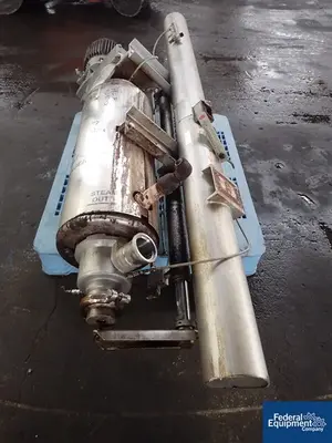 USED Votator 6" x 36" Votator Scrapped Surface Heat Exchanger, S/S