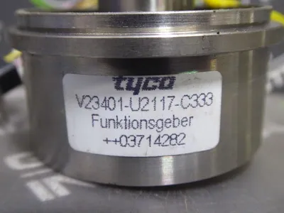 Tyco V23401-U2117-C333 Funktionsgeber Hollow Shaft Resolver Missing Washer Used