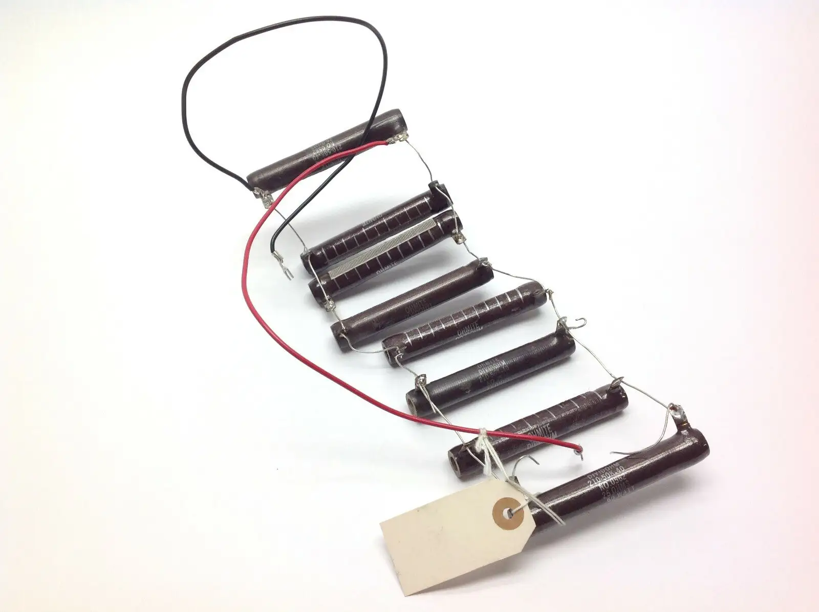 USED OHMITE RESISTOR 25 OHM SET OF 8