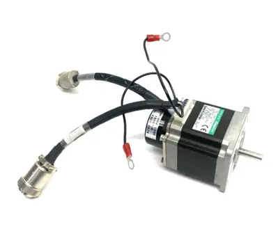 Used Sanyo Denki Step-Syn Stepping Motor 1.8º Step IP40 2A 12-200V D.C. Motors Michigan US | Maverick Industrial Sales #1395555