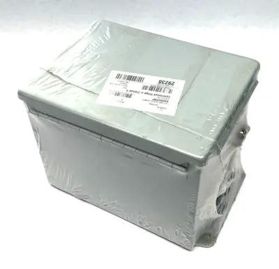 New | in-Stock Hoffman nVent Continuous Hinge Enclosure with Clamps Type 4, 8x6x6 Electrical Boxes Michigan US | Maverick Industrial Sales #1392601