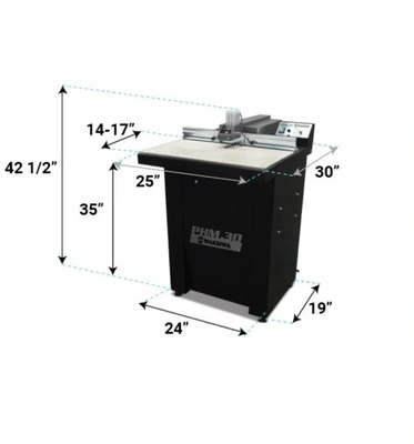 Used MAKSIWA PHM 30 Woodworking Sanders California US | Wheeler Machinery Sales #1306286