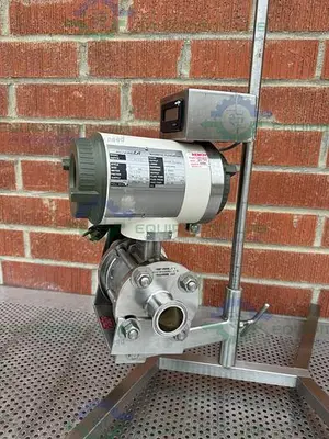 USED YOKOGAWA ADMAG CA CA204SG MAGNETIC FLOWMETER W/ STAND, CONTROLLER