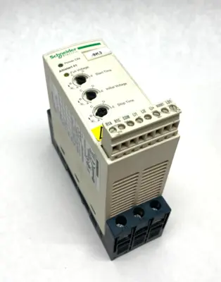 USED SCHNEIDER ELECTRIC SOFT STARTER FOR ASYNCHRONOUS MOTOR ALTISTART 01