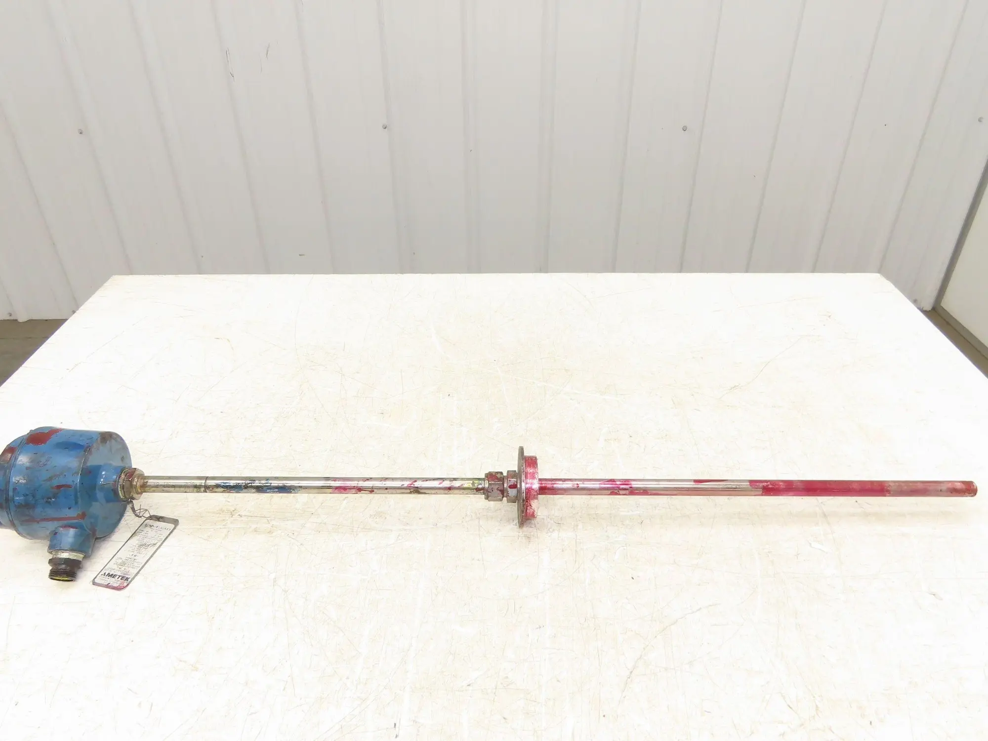 Ametek DrexelBrook DM330 Liquid Level Sensor Transmitter 31" Tank Probe