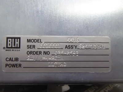 BLH 5516 Transducer Amplifier with Enclosure 5511 Used