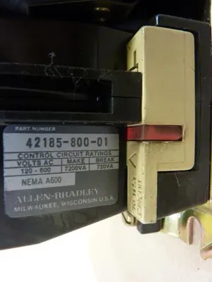 USED ALLEN BRADLEY 509-BOD SER B W43