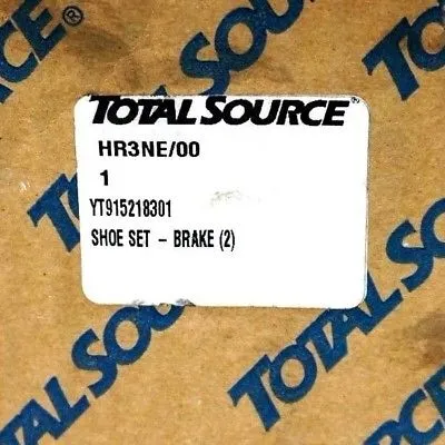 NEW TOTAL SOURCE HR3NE/00 BRAKE SHOE SET YT915218301 HR3NE00