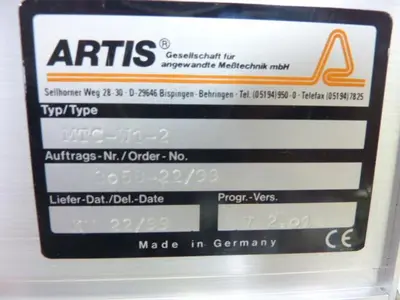 USED ARTIS MTC-W1-2