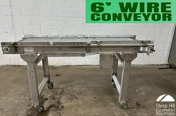 6' Wire Conveyor