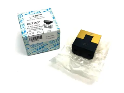 USED DME BLACK & GOLD INTERCHANGEABLE TOP LOCK 1.5" WIDTH