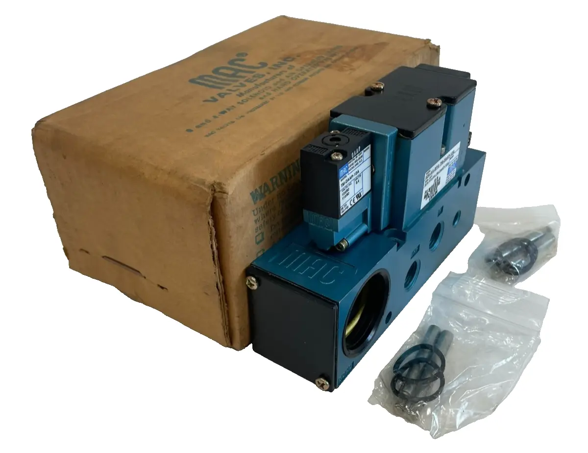 NEW MAC VALVES 82A-AC-BKA-TM-DAAP-1DA SOLENOID VALVE 82AACBKATMDAAP1DA