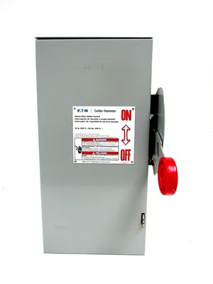 NEW EATON DH361URKN SAFETY SWITCH 30A 600V TYPE 3R