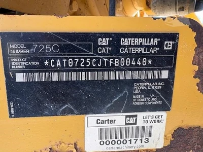 Used 2015 CATERPILLAR 725C Articulated Dump Trucks North Carolina US | Southeastern Equipment Corp #1467745
