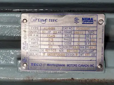USED TECO-WESTINGHOUSE PDH03025