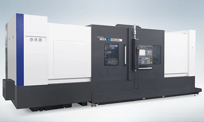 New | in-Stock HYUNDAI WIA L500LMA CNC Lathes US | Lamarche Machinery Inc #1258548