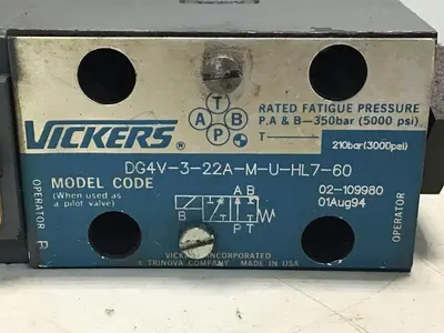 USED VICKERS DG4V322AMUHL760