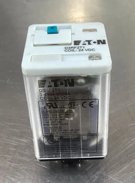Used Eaton D3RF2T1 Relays & Switches | Palmetto Automation #1150905