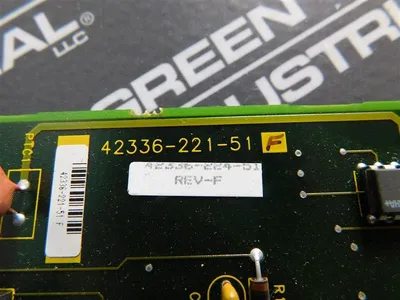 Allen Bradley 42336-221-51 Operator Interface Control Board Rev. F Used