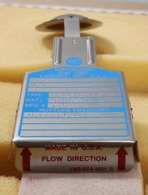 NEW Continental Disc Corporation 322072