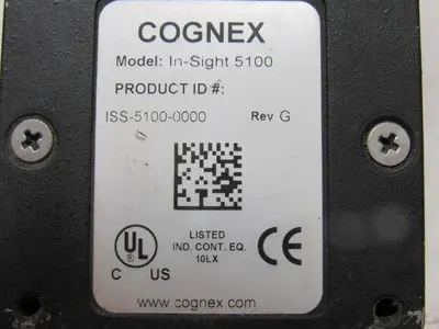 Cognex 800-5834-1F In-Sight 5100 REV G 24VDC Fujinon 1:1.2/6mm DF6HA-1B Camera