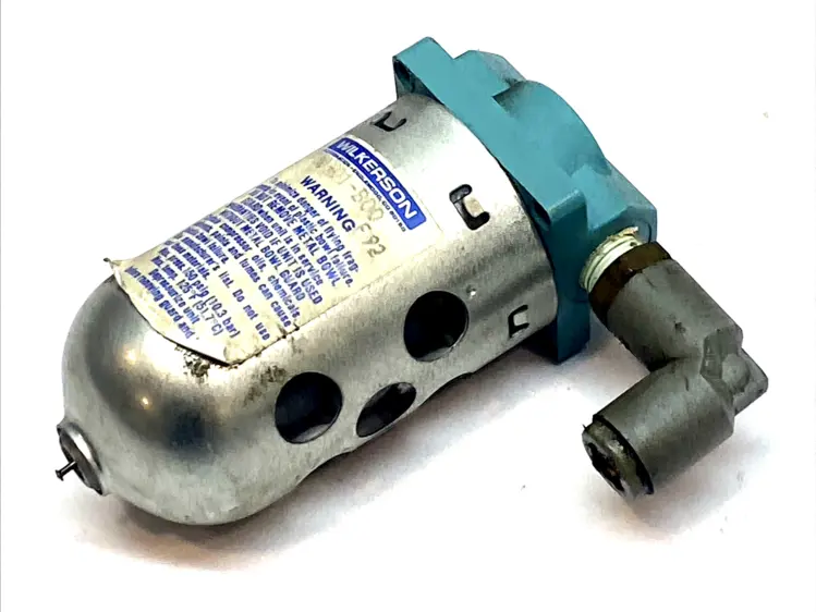 Used Wilkerson Mini 1/8" NPT Air Line Filter 5 Micron 150 PSI Air Pressure Regulators Michigan US | Maverick Industrial Sales #1398719