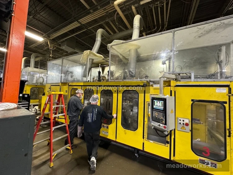 Used Bekum BM-705D Blow Molding Machines Illinois US | Meadoworks #1514538