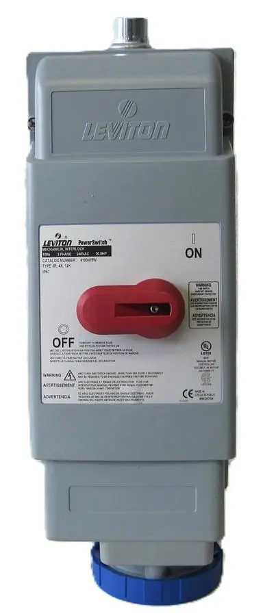 Used LEVITON 4100M19W Relays & Switches California US | Bay Line Tool #1316384