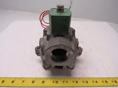 Asco 2-Way Solenoid Valve 1-1/4" Ports
