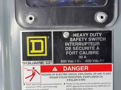 USED SQUARE D CH361AWK