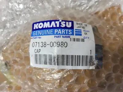 NEW KOMATSU 07138-00980