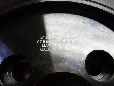 Kennametal 10" Indexable Facemill 2.5" Arbor K1000C246RF60HN09C (LOC913B)