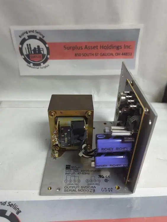 Used SOLA 83-05-260-03 Miscellaneous Equipment (Electrical & Power) | Surplus Asset Holdings #1189781